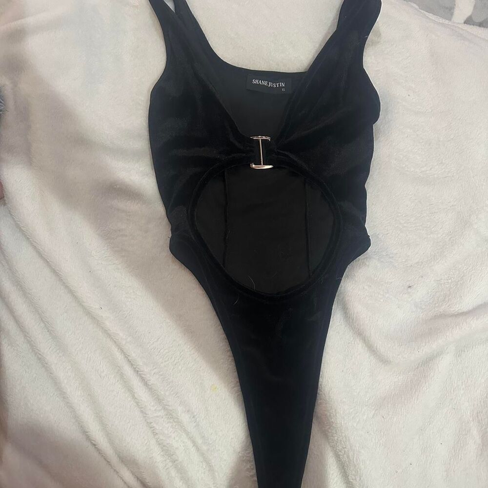 Unbranded Women's Black Bodysuit